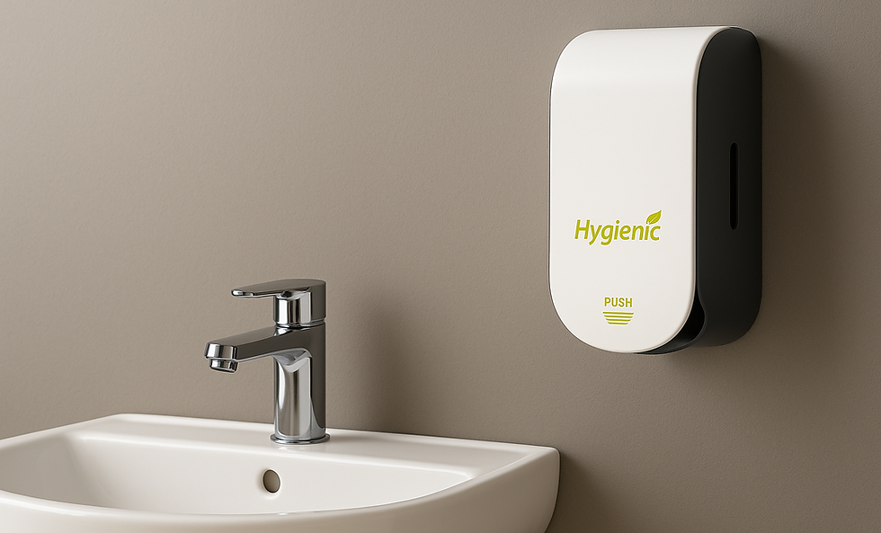 เครื่องจ่ายสบู่แบบติดผนัง Hygienic