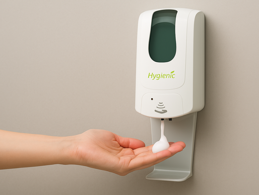 🌟 สร้างภาพลักษณ์มืออาชีพด้วยเครื่องจ่ายสบู่อัตโนมัติ Hygienic