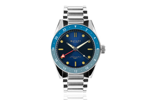 Batavi Watches Amsterdam Kosmopoliet GMT