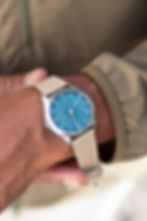 Thumbnail: Watch strap grained taupe