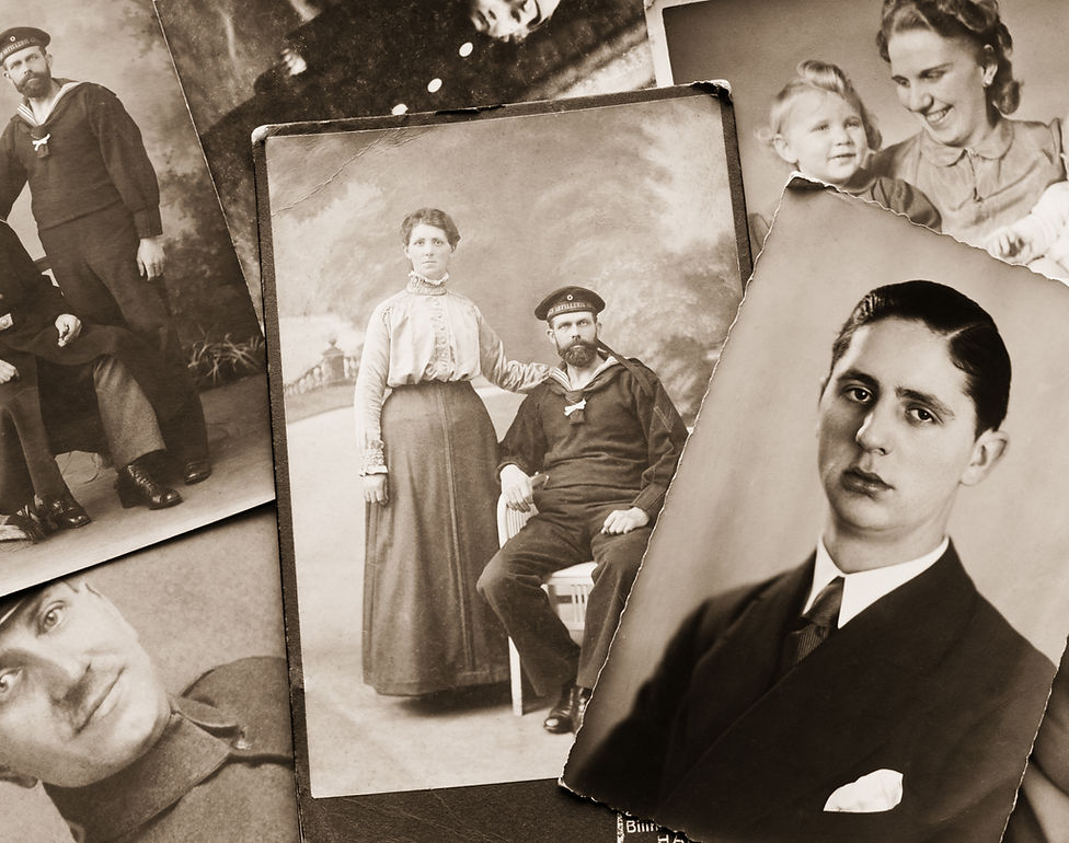 Family Photos in B&W