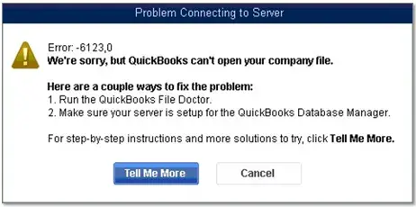 Fix QuickBooks Error Code 6123