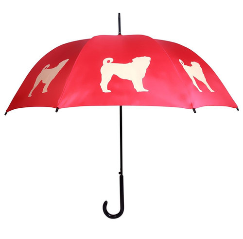 San Fransisco Collection Umbrella Pug Silhouette The Pug Shop