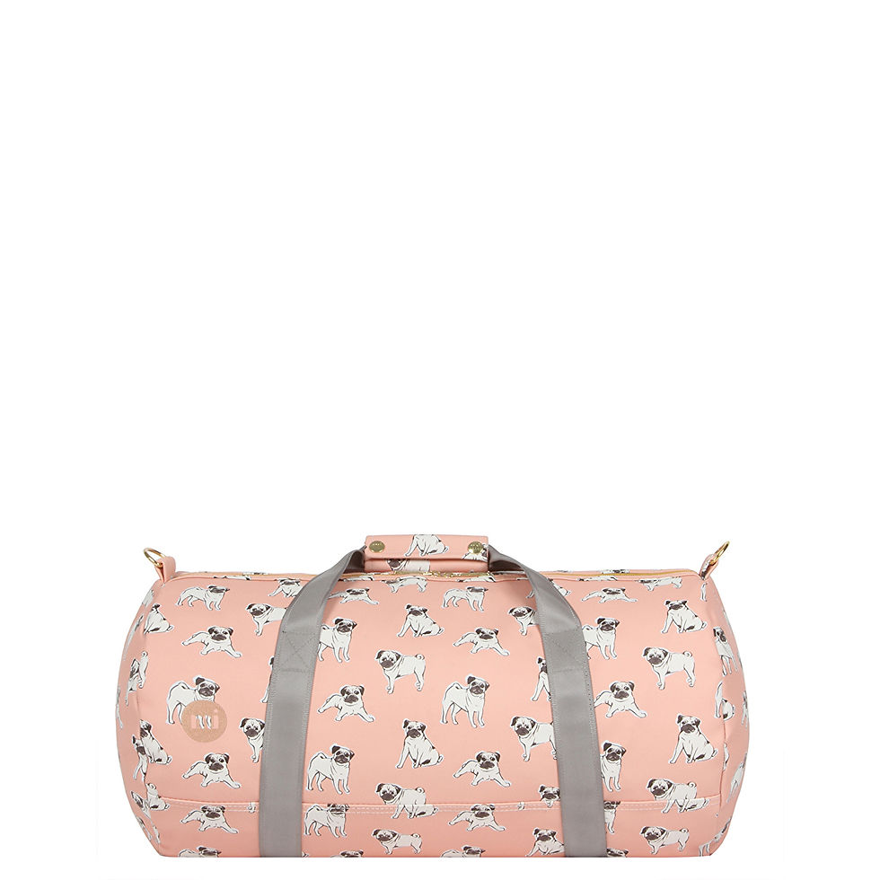 pug duffel bag