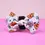 Thumbnail: Pink Pups - Pumpkins and Petals Bow Tie