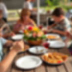Paper Plates at Family Gatherings