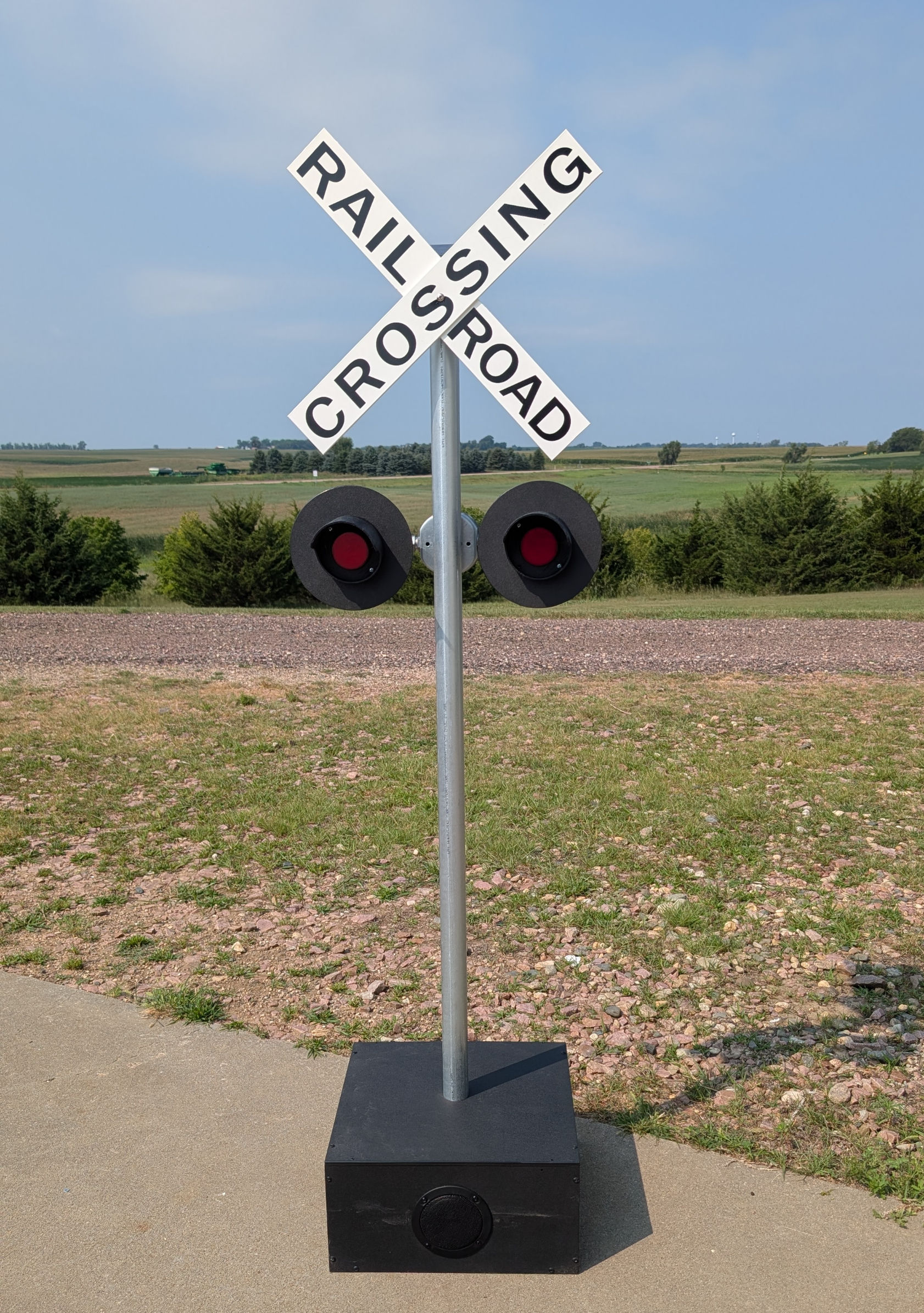 Railroad Crossing Guard Sign