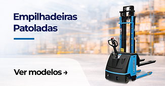 Empilhadeira Patolada Paletrans, elétrica