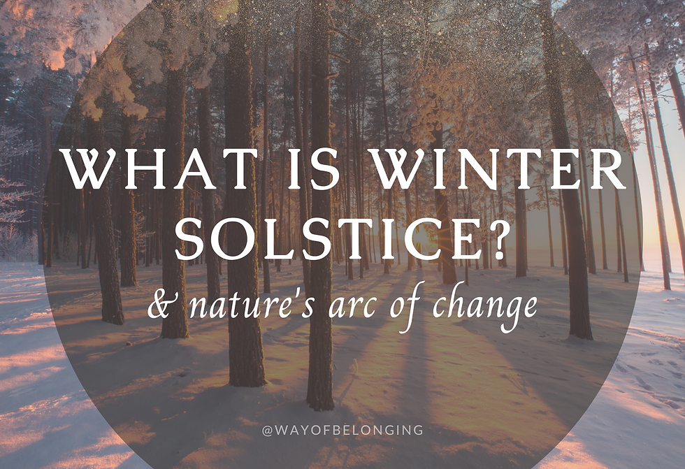 Winter Solstice & Ways to Celebrate