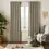 Thumbnail: Chambray Cotton Kids' Blackout Window Curtain Panel - Pillowfort™