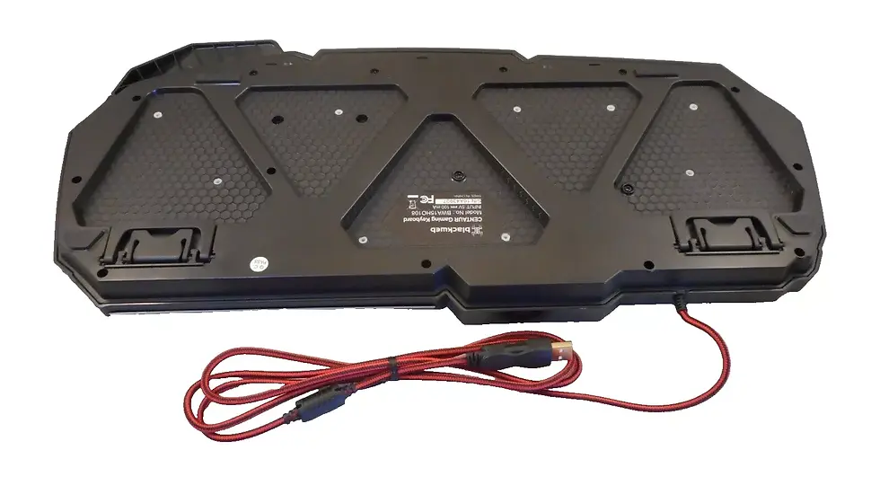 Thumbnail: Blackweb  Centaur Backlit Gaming Keyboard