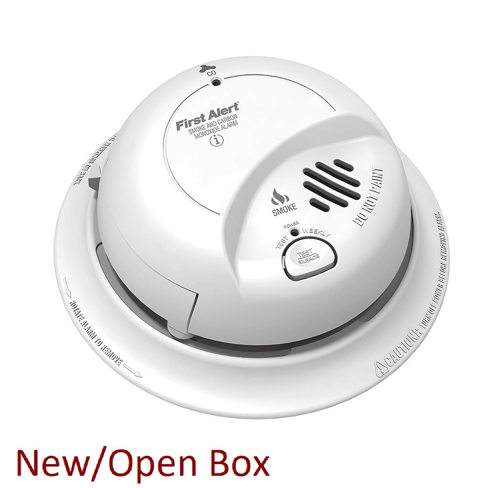 First Alert BRK SC-9120B Hardwired Smoke and Carbon Monoxide