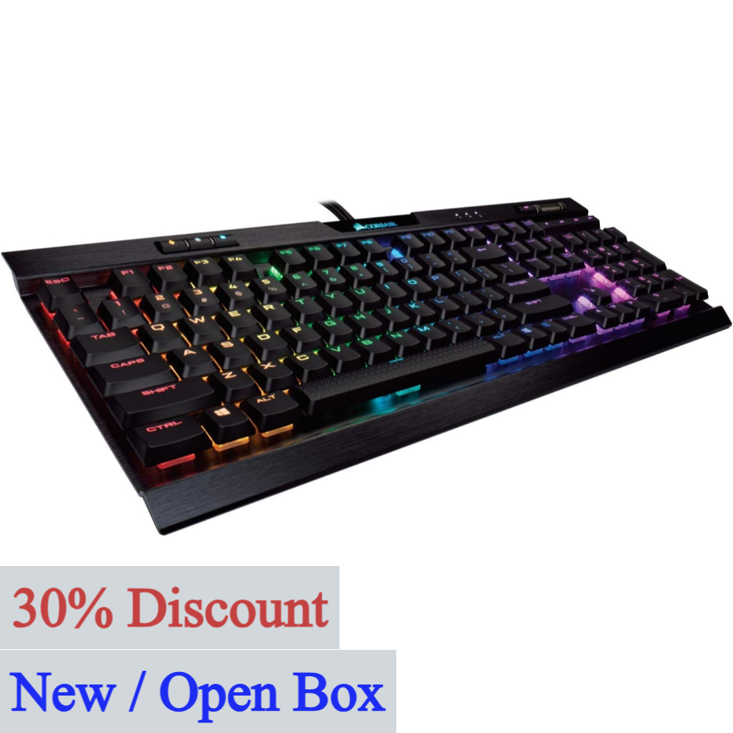 Corsair K70 RGB MK.2 Low Profile Mechanical Gaming Keyboard