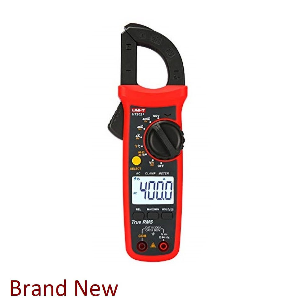 UNI-T Digital True RMS Clamp Meter UT202+ AC Current 400A/Voltage 600V