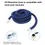 Thumbnail: Mainstays 2pc Pool Cleaning Kit Include 25FT Hose and Vacuum Head