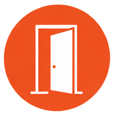 Apartment entrance doorsets icon