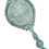 Thumbnail: Carved Handheld Mirror - Silver