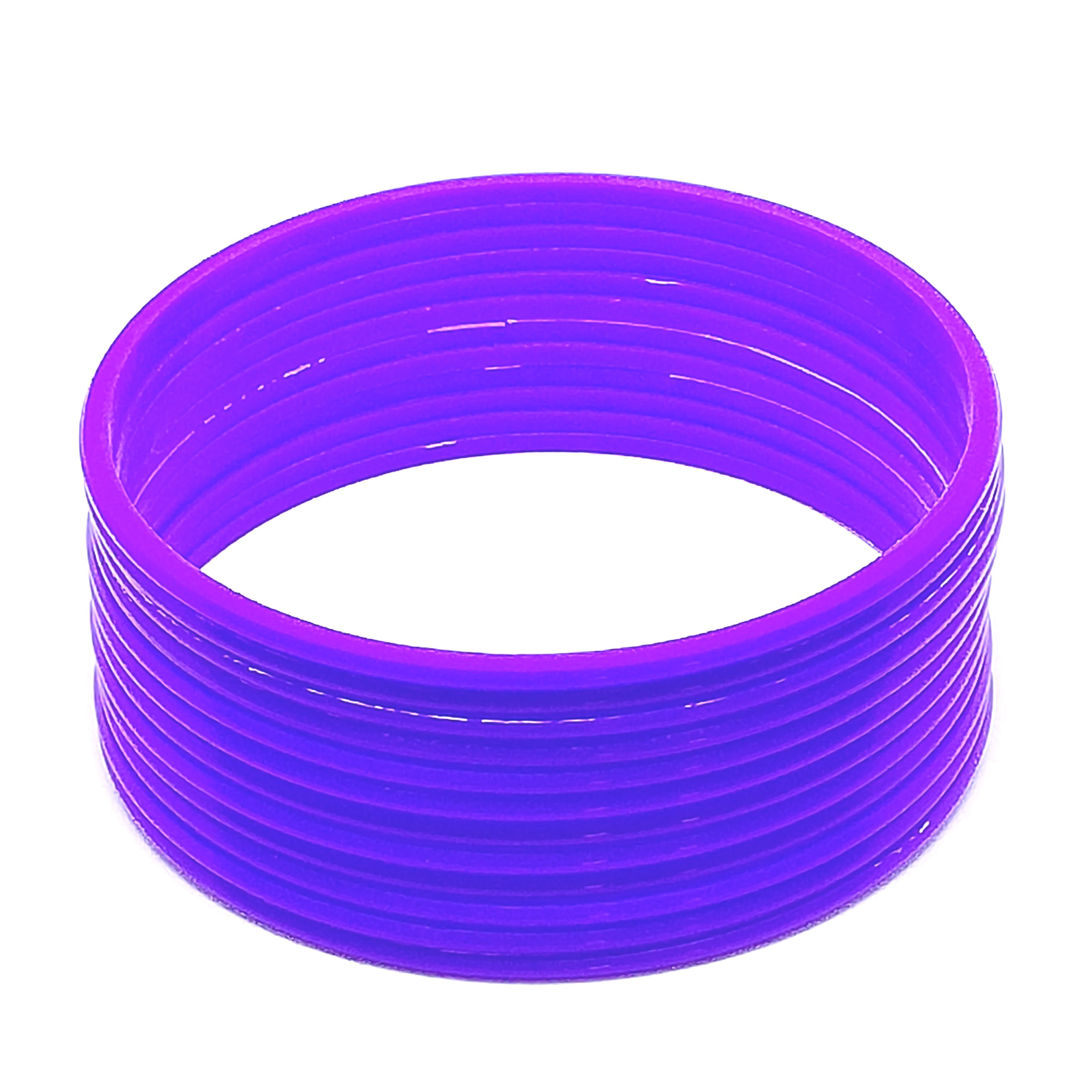Plastic Bangles - Violet 2.5