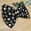 Thumbnail: Black and Silver Disco Classic Bow Clip