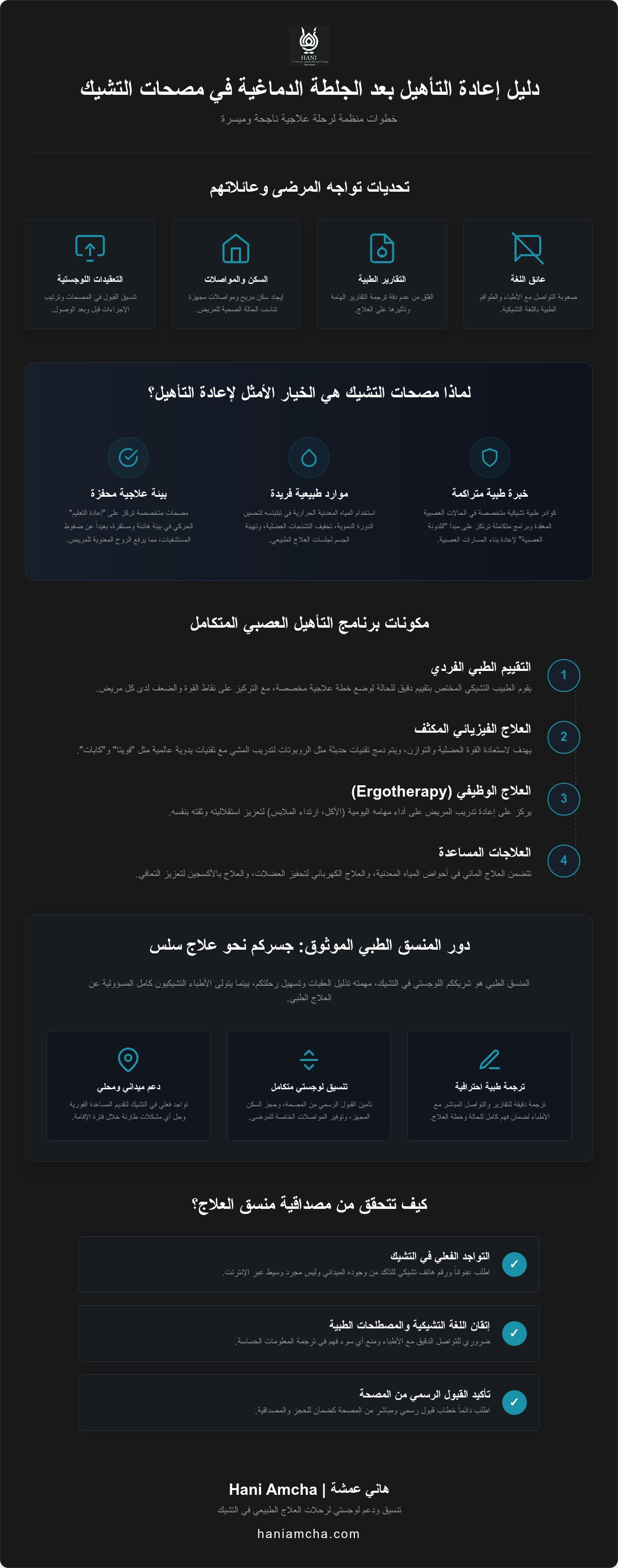 إعادة التأهيل بعد الجلطة في التشيك