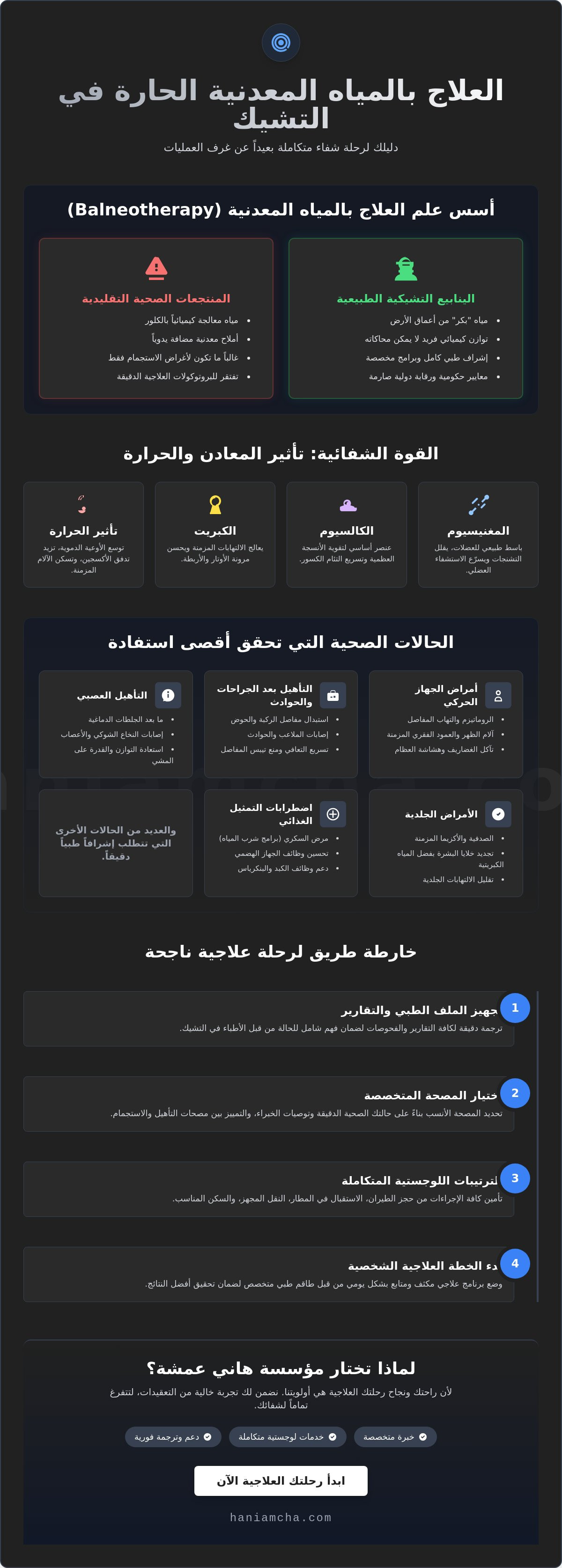العلاج بالمياه المعدنية الحارة في التشيك