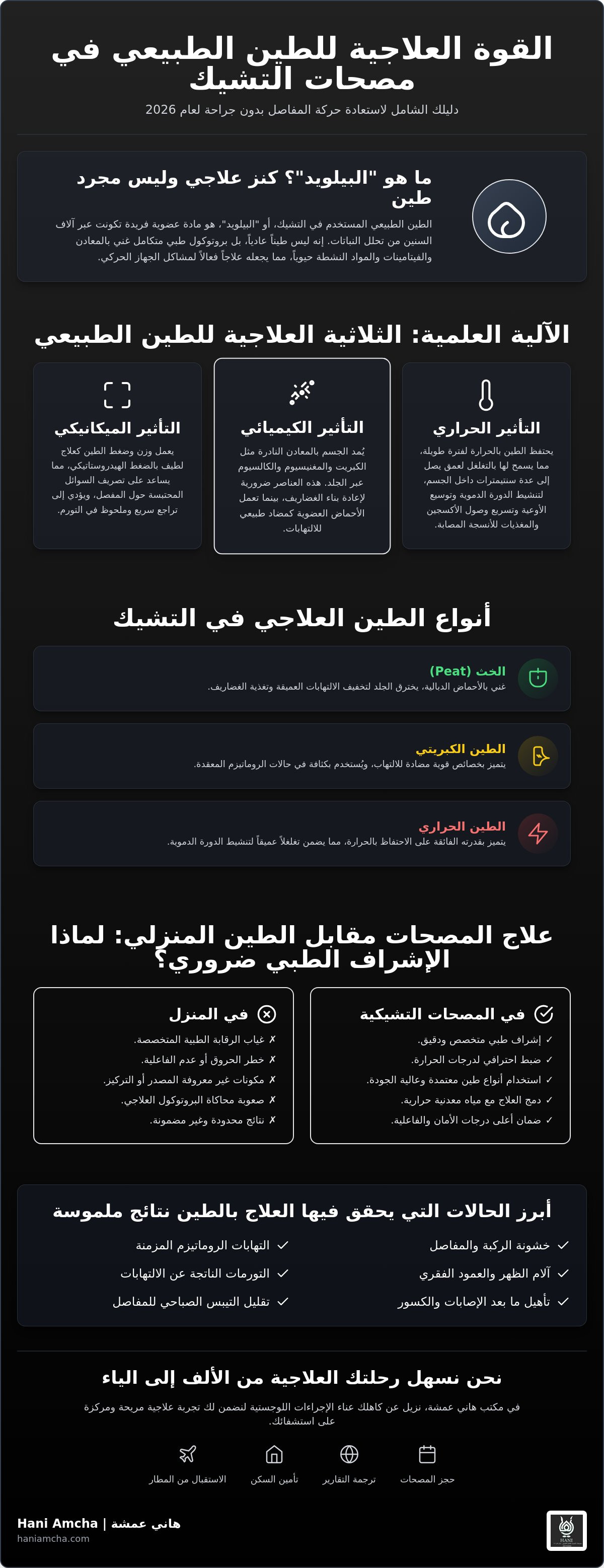 فوائد الطين الطبيعي في علاج المفاصل