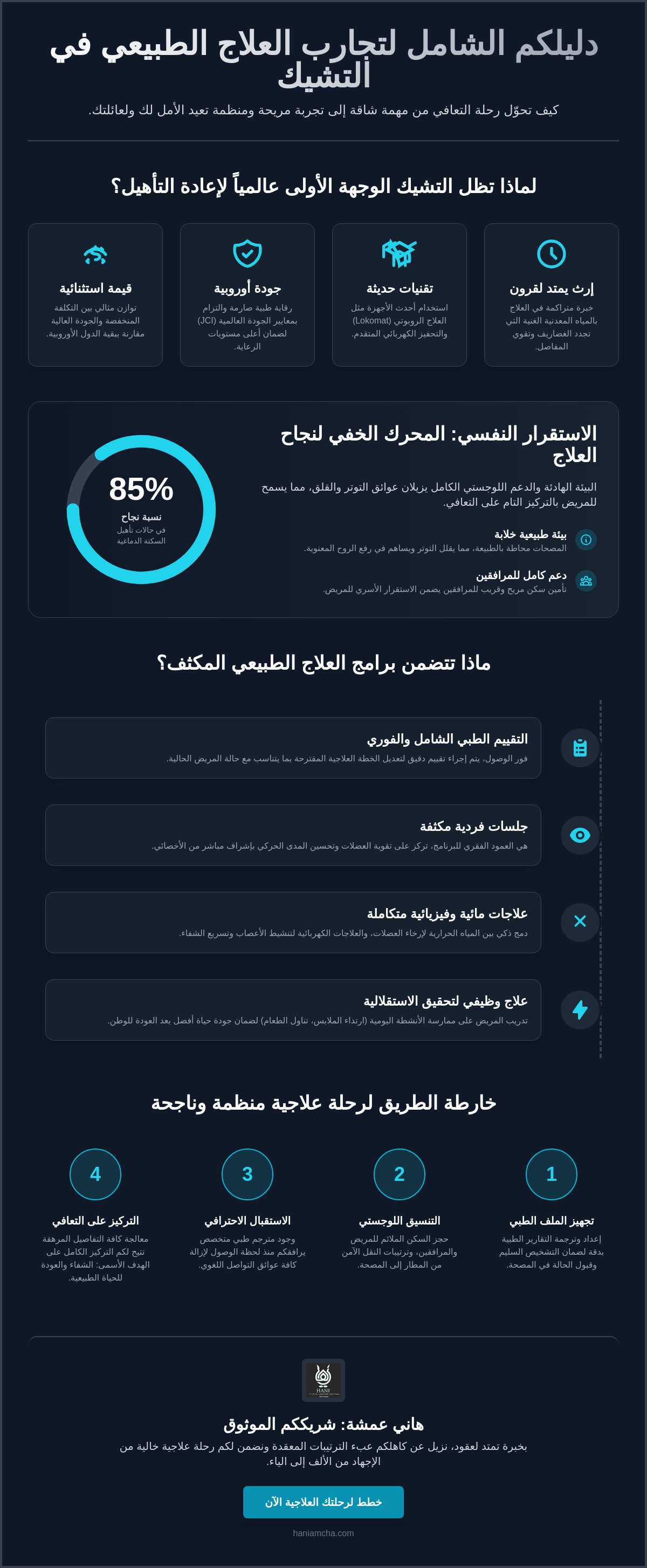تجارب العلاج الطبيعي في التشيك