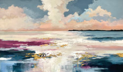Seascape in Magenta