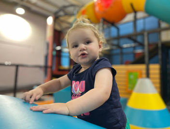 a child playing at Vortex