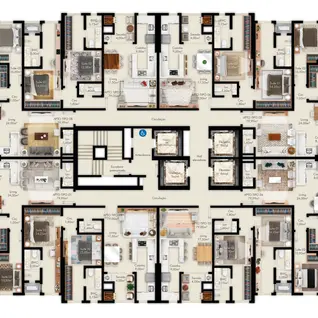 Jardins de Versalhes | Bianca Neves Corretora em Balneário Camboriú