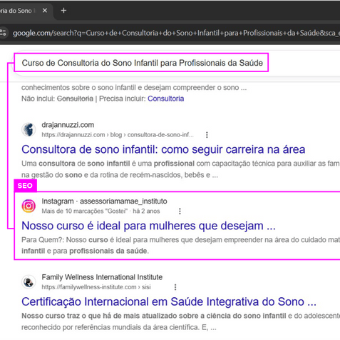 IAM Site Wix encontrado em pesquisa realizada no ChatGPT