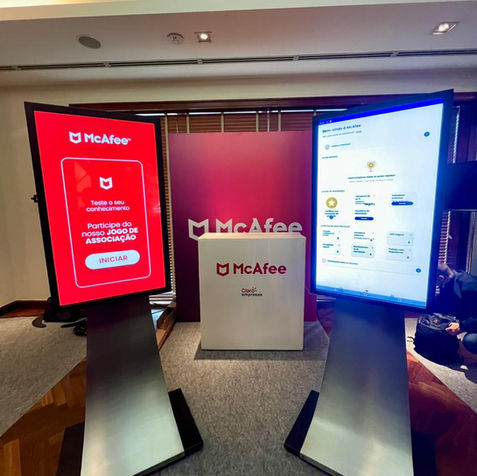 TV Touch para comunicação visual interativa