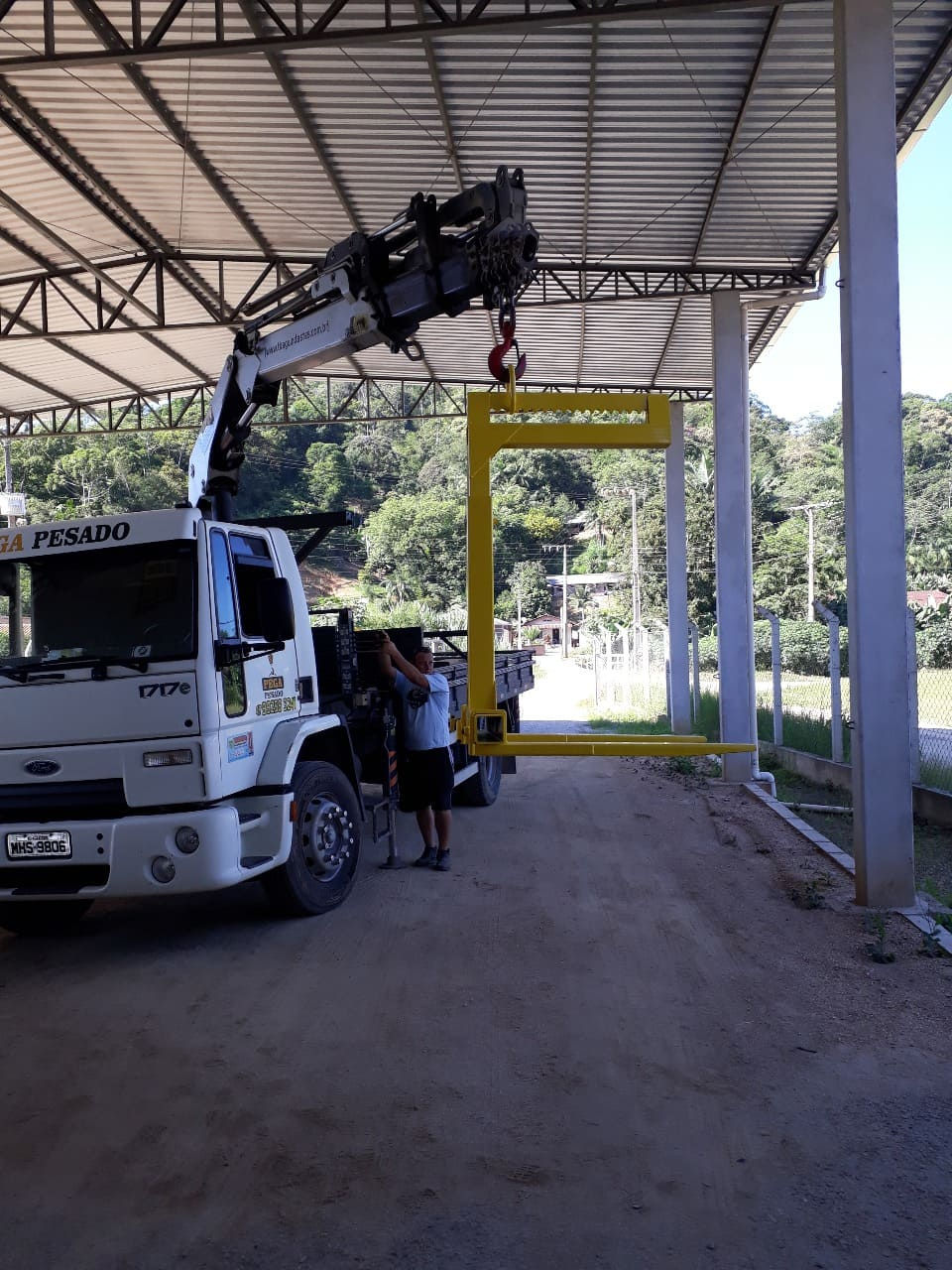 Garfo Paleteiro Munck da SP Metal 