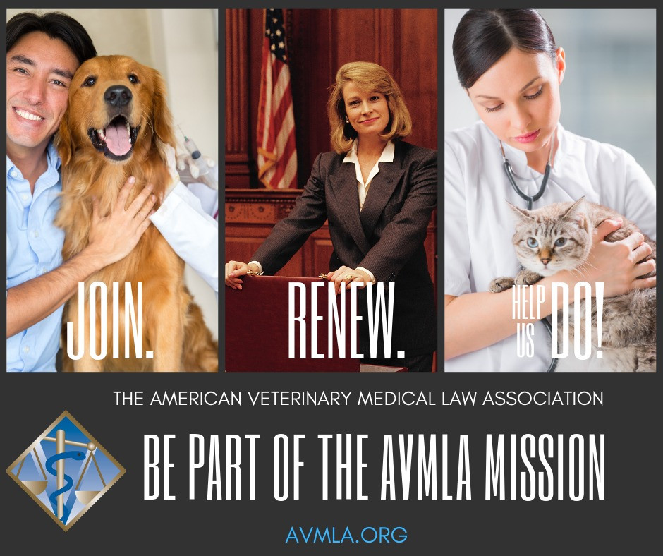 American Veterinary Medical Law Association Annual Conference (AVMLA) logo