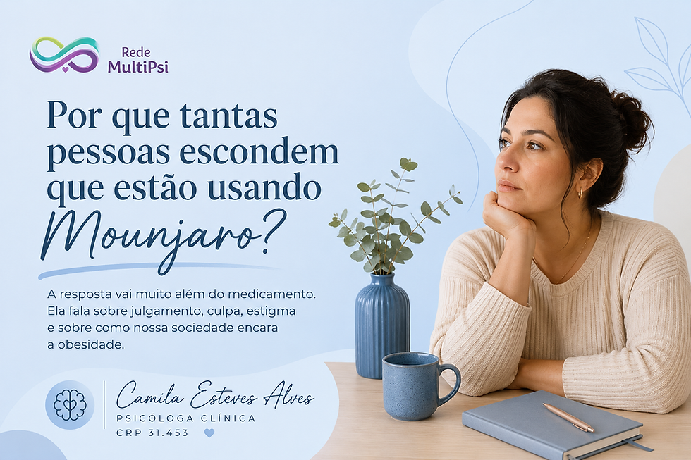 Muitas pessoas sentem vergonha de contar que estão usando Mounjaro para emagrecer. Entenda os fatores psicológicos, sociais e emocionais por trás desse silêncio.