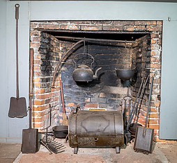 208 fireplace iron work made by abijah r