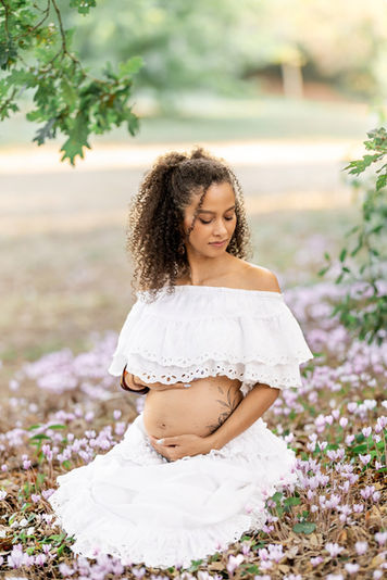 femme enceinte parc de la chantrerie