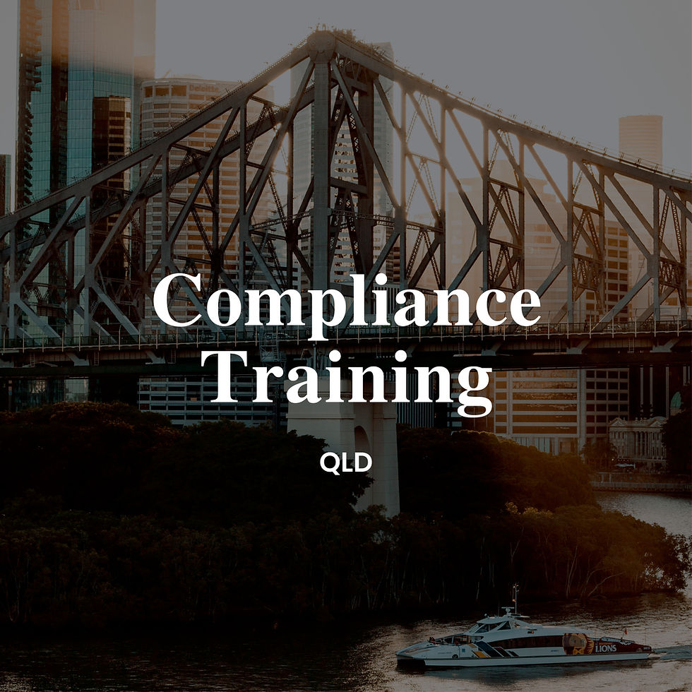 Compliance Training - QLD