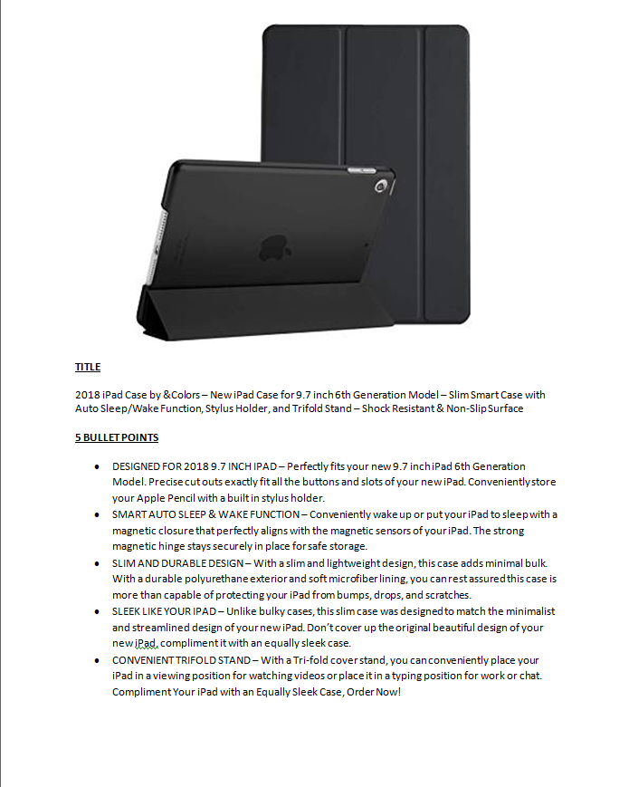 ipad case A