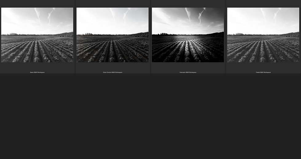 Thumbnail: Black and White Workspaces
