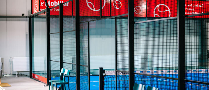 Padelfelder in der Padel Arena Sursee