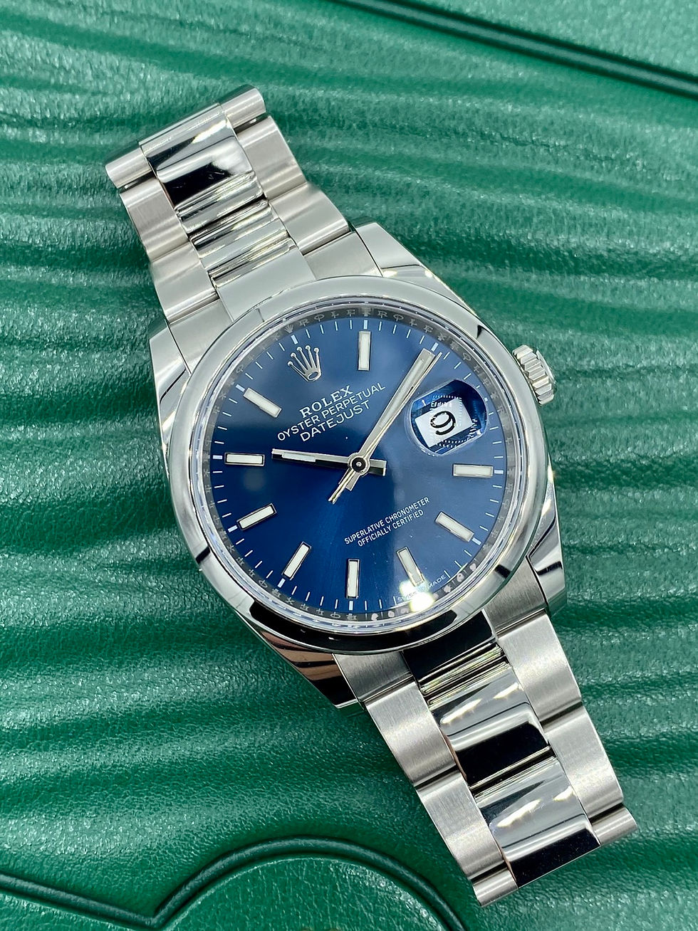 Miniaturbild: Rolex Datejust 36, Blau, 2021