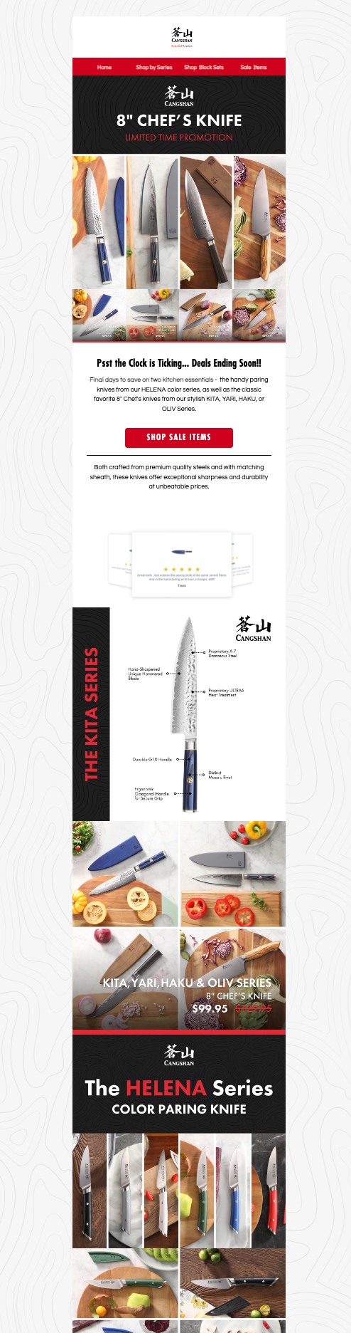 Cangshan Email Campaign Sample