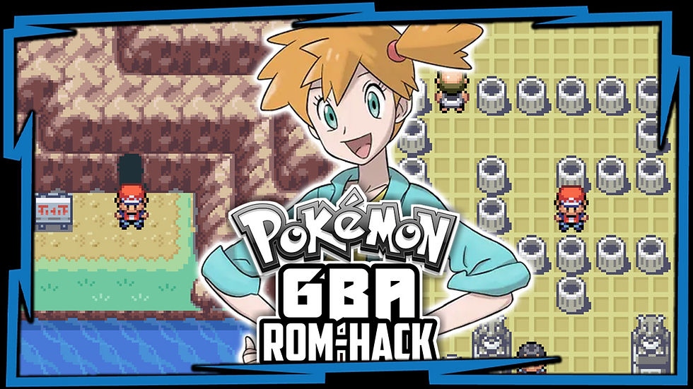 Smiling Misty in Pokémon GBA ROM hack