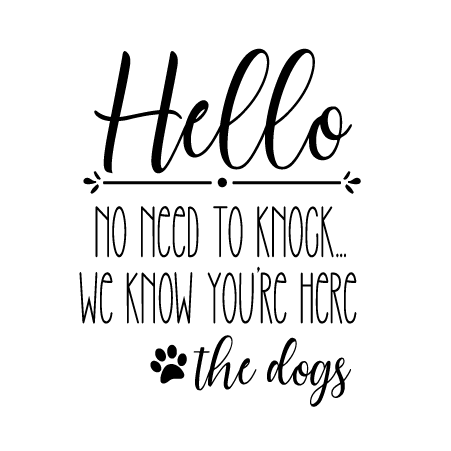 Hello, No Need To Knock