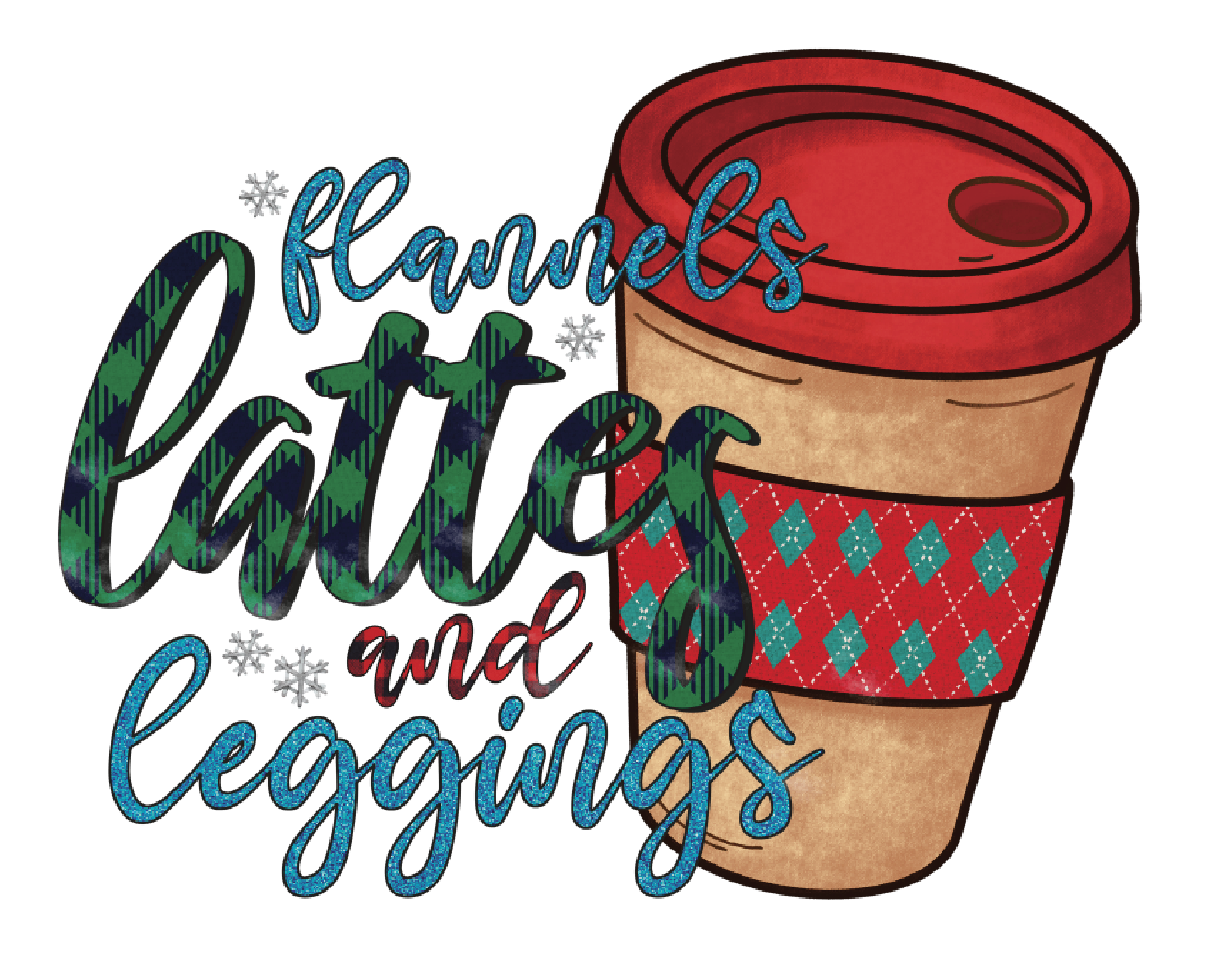 Flannels Lattes and Leggings