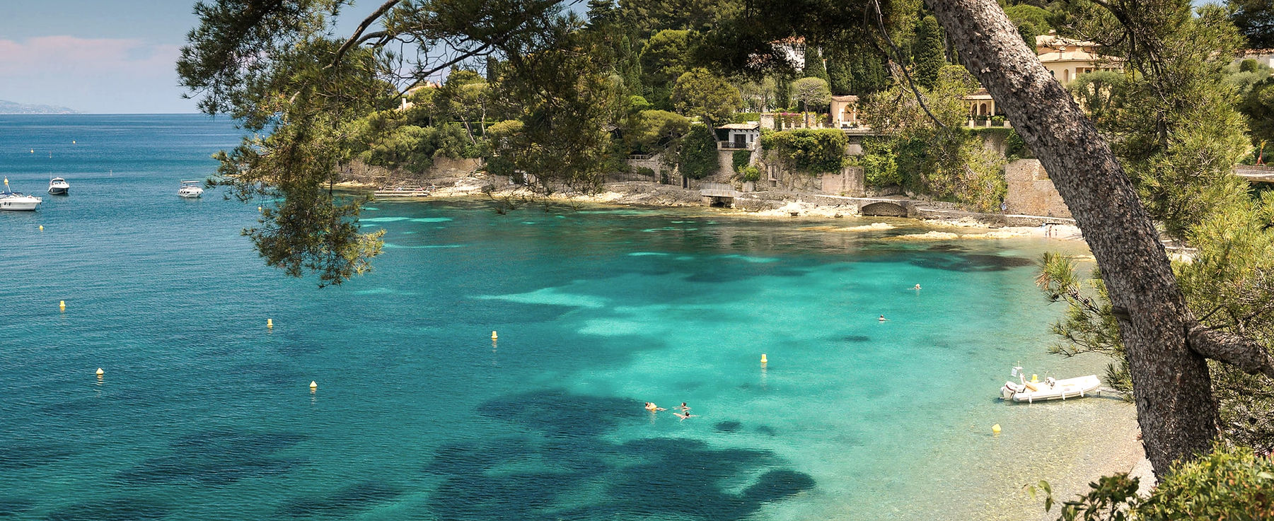 Image plage de la cote d'azur 