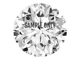 Lab grown diamond loose sample