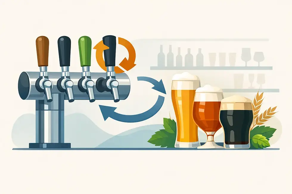 Rotating Taps Explained for Beer Lovers