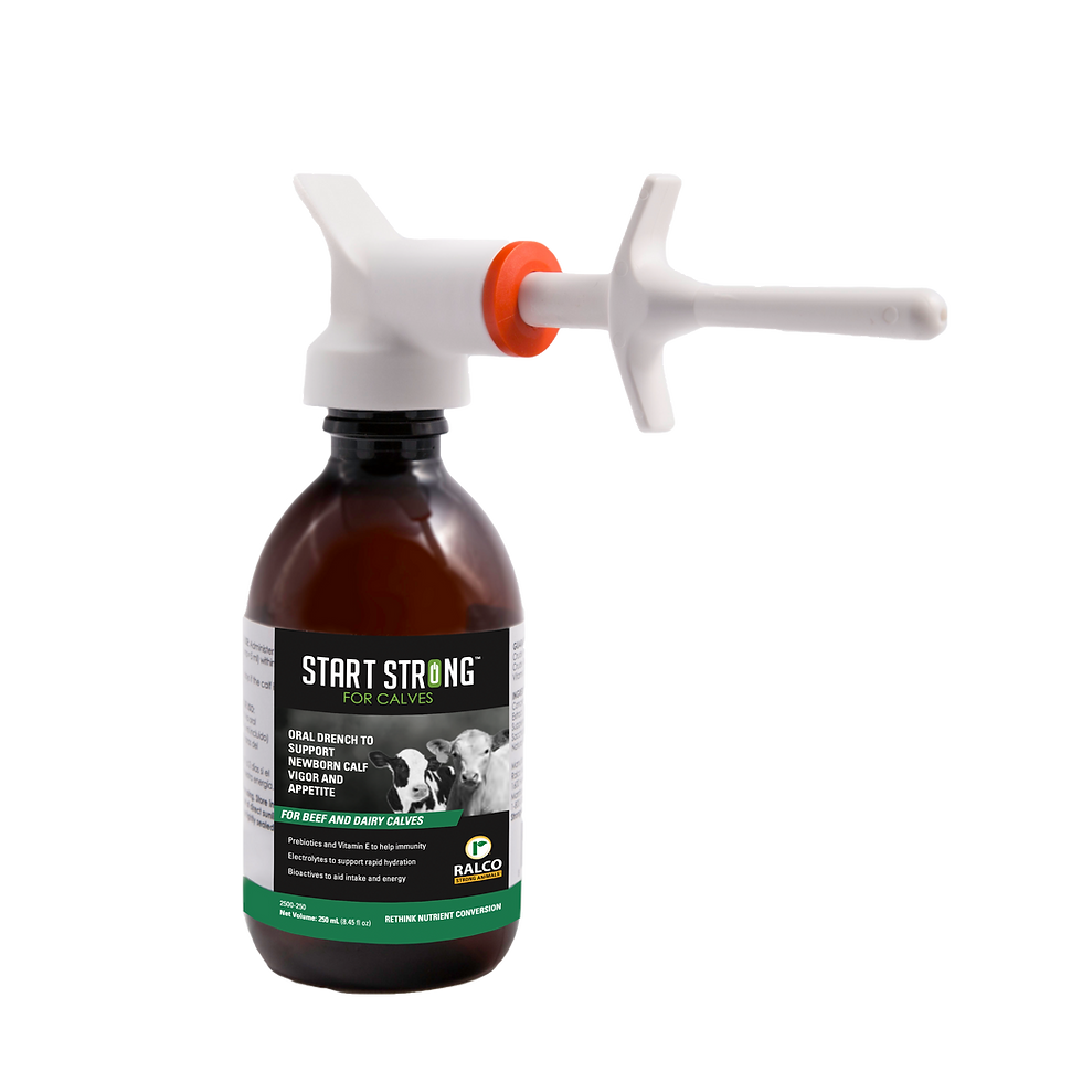 Start Strong for Calves packaging